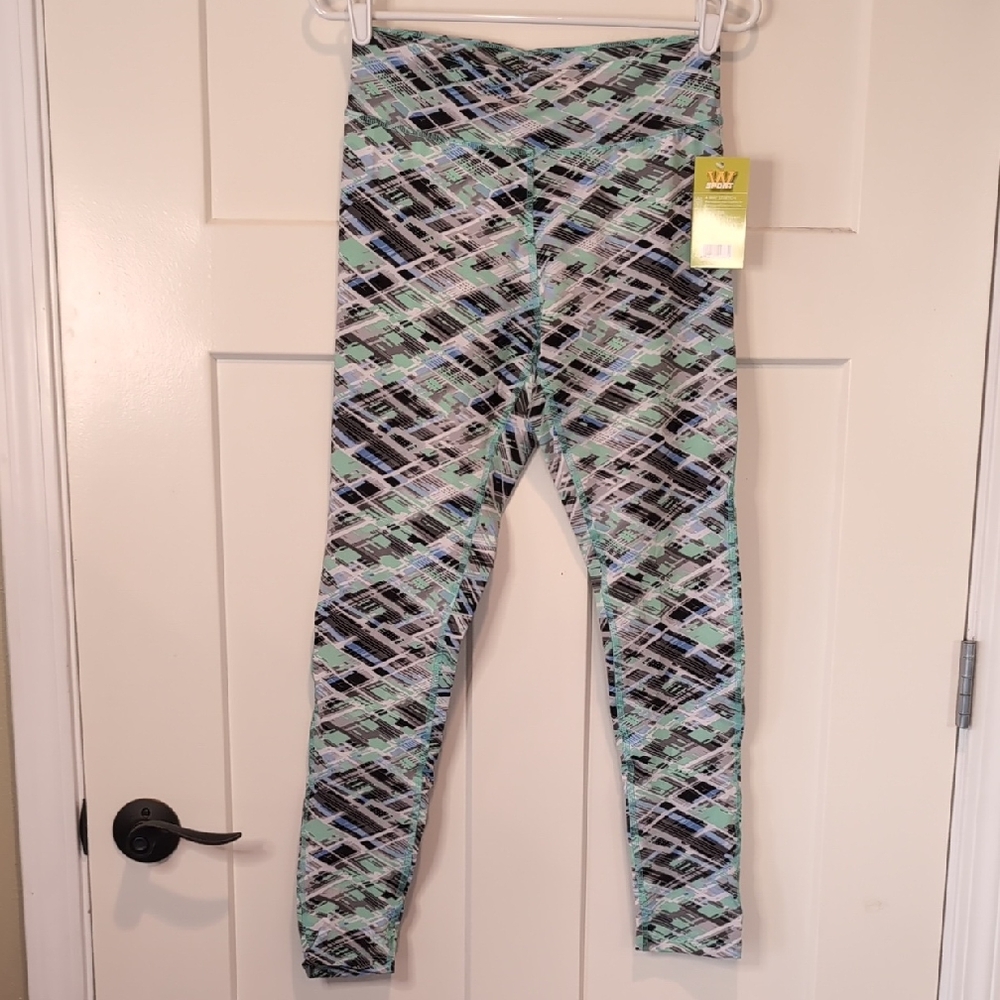 W Sport 4 Way Stretch Quick Dri Workout Pants Size Large NWT